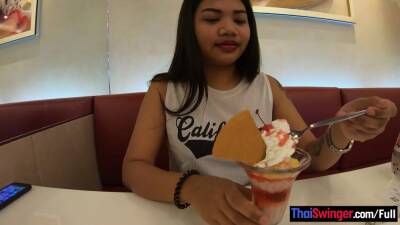 Big ass amateur Thai teen fucked by her boyfriend after having ice cream - txxx.com