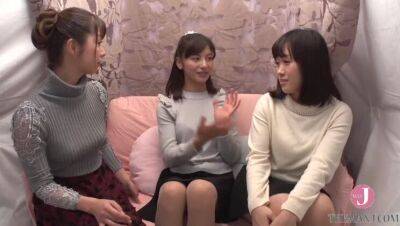 Female Director Haruna's Amateur Lesbian Picking Up Girls 110 Friends And Tsubaki Kato Punishment First Lesbian 3P Iki Rolling Punishment Game! Intro - porntry.com - Japan