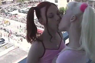 Perfect Redhead And Nasty Blonde Sucking One Lucky Cock - Classic Threesome Group Amateurs - upornia.com - Usa