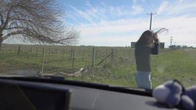 Horny Teen Sucked And Swallowed Me On Our Road Trip - Amateur Pov - hclips.com