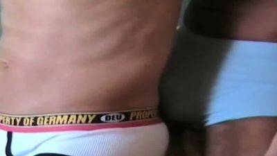 Blond German amateur stud barebacks BF - drtuber.com - Germany