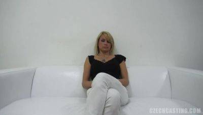 Andrea's Casting: A Blonde Amateur from Czech - veryfreeporn.com - Czech Republic