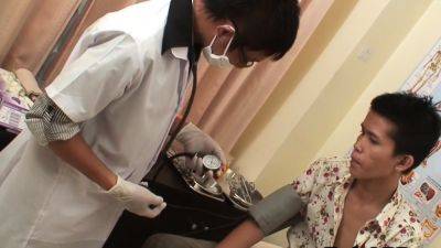 Amateur doctor analfuck Asian patient - drtuber.com