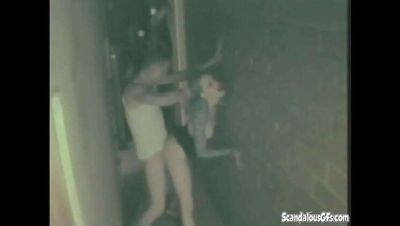 Couple Caught on Camera Having Passionate Outdoor Encounter - porntry.com